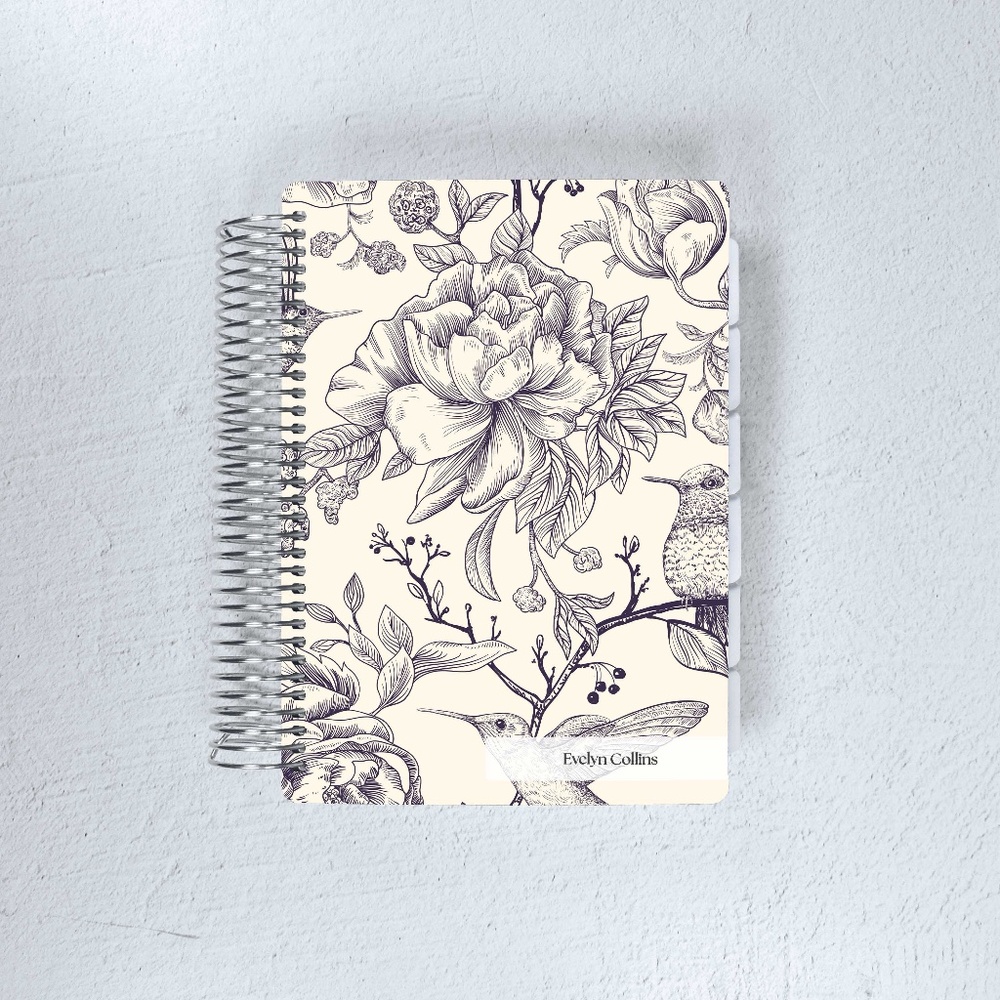 2026 Colibri Paper Co The Works Vertical Lined Planner
